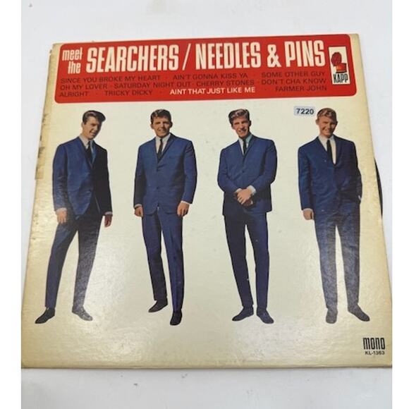 The Searchers – Meet The Searchers / Needles & Pins Vinyl Record Album - Picture 1 of 5